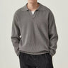 Kyrelix Men's Solid Color Loose Long Sleeves